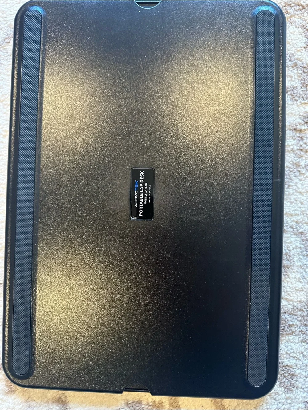 Above Tek Gray & Black Portable Lap Desk